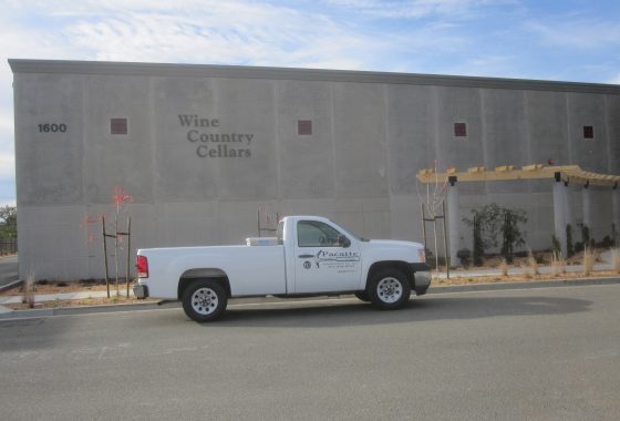 concrete tilt-up construction earthquake safe wine storage facility